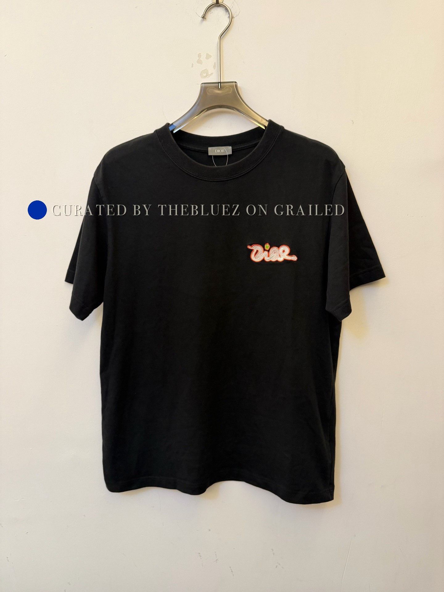 Dior × Kaws Dior x Kaws Black T Shirt | Grailed