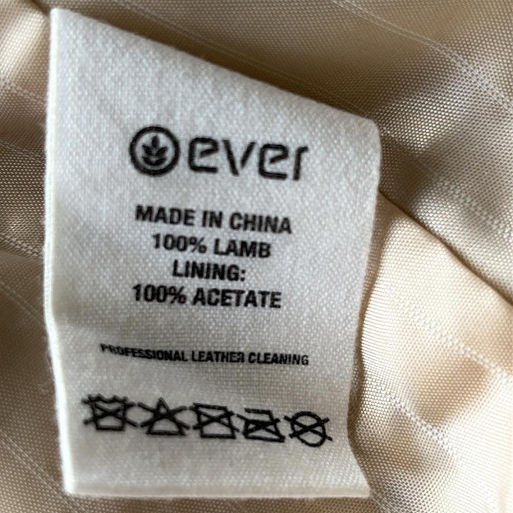 Ever × Leather RARE Ever Brand Lamb Leather Biker/Moto Vest New Size S / US 4 / IT 40 - 8 Thumbnail