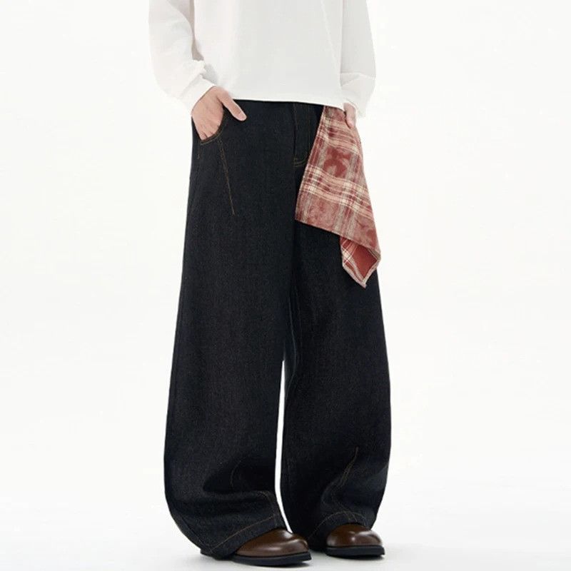 Jean Wide Leg Loose Male Jeans Size US 32 / EU 48 - 4 Thumbnail