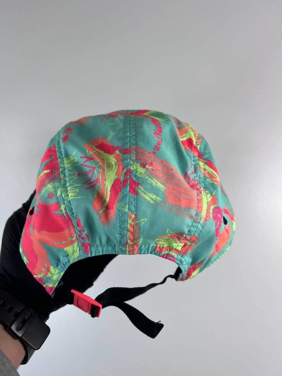 Nike Nike AW84 5 Panel Cap Multicolor Abstract Pattern ONE SIZE Size ONE SIZE - 7 Thumbnail