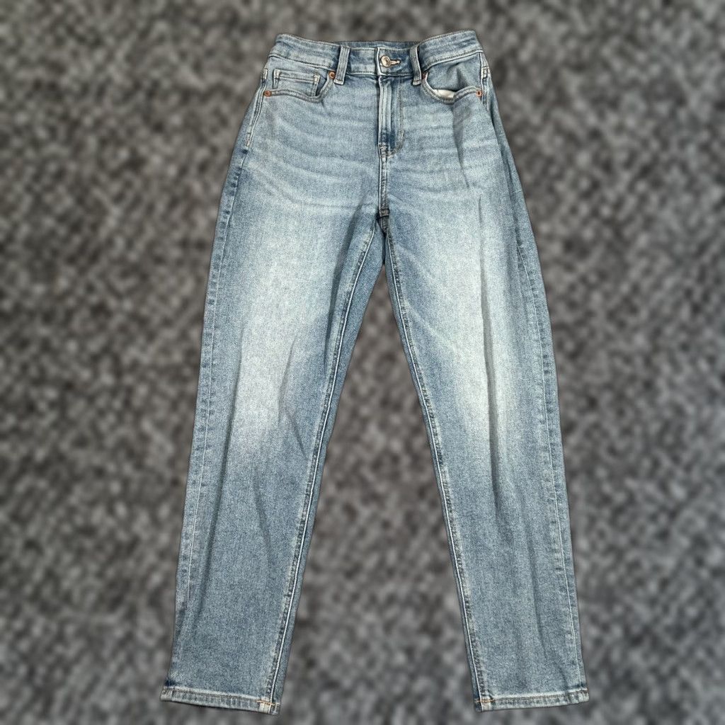American Eagle Outfitters VINTAGE American Eagle Outfitters Jeans Womens Regular Size 00 Short Light Wash Stretch Mid Rise Blue 25 in Inseam Boys/Girls? Size 24" / US 00 / IT 34 - 1 Thumbnail