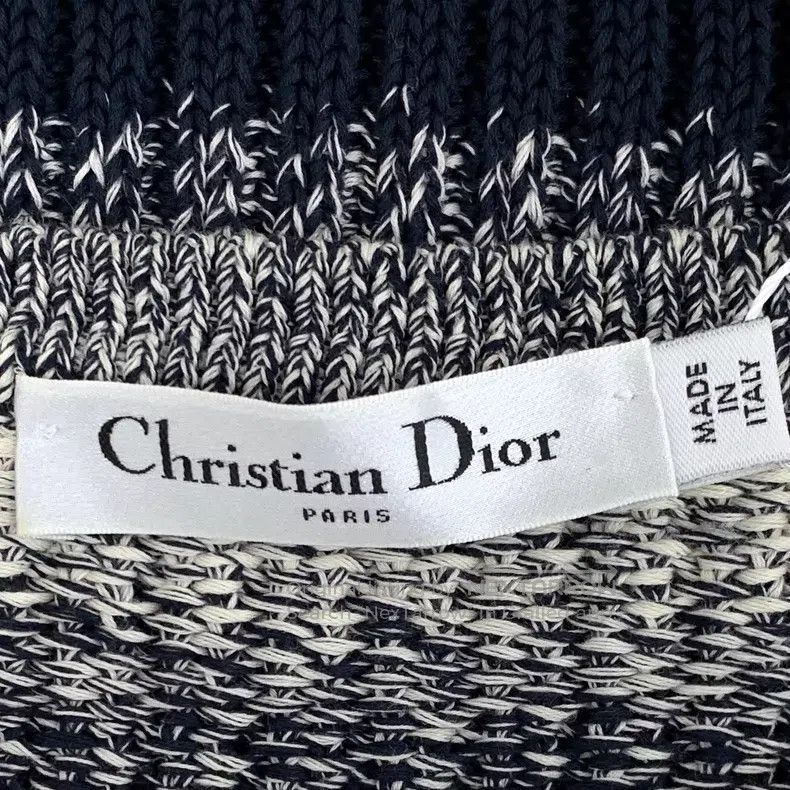 Dior Dior Dark gray side button lacing design cotton V-neck sta Size XXS / US 00 / IT 34 - 6 Thumbnail
