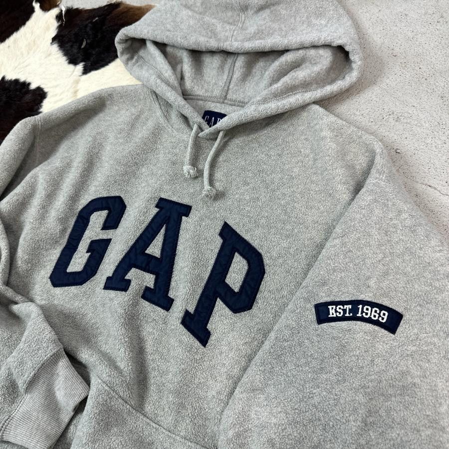 Gap × Vintage Vintage GAP Fleece Hoodie Size US S / EU 44-46 / 1 - 3 Thumbnail
