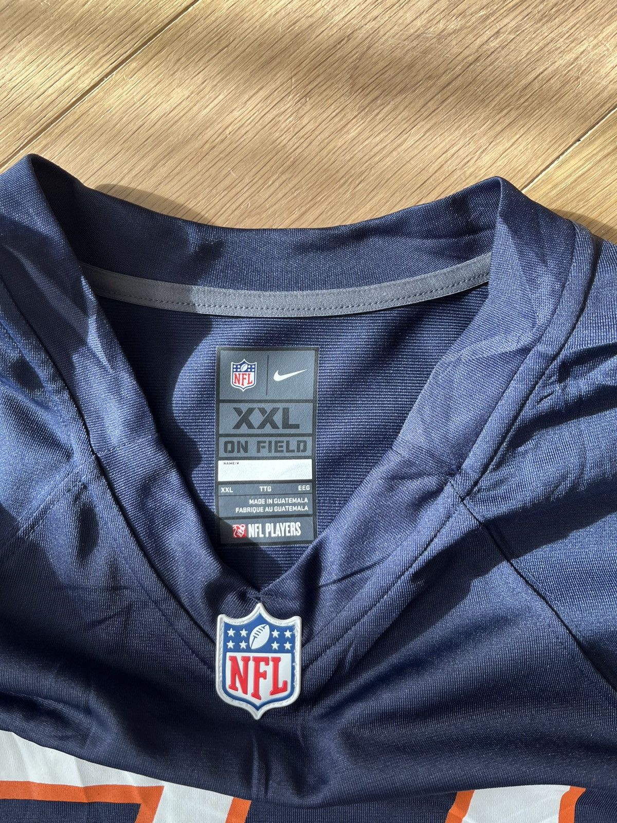 NFL Autographed Nike Chicago Bears Jermon Bushrod XXL NFL jersey Size US XXL / EU 58 / 5 - 4 Thumbnail