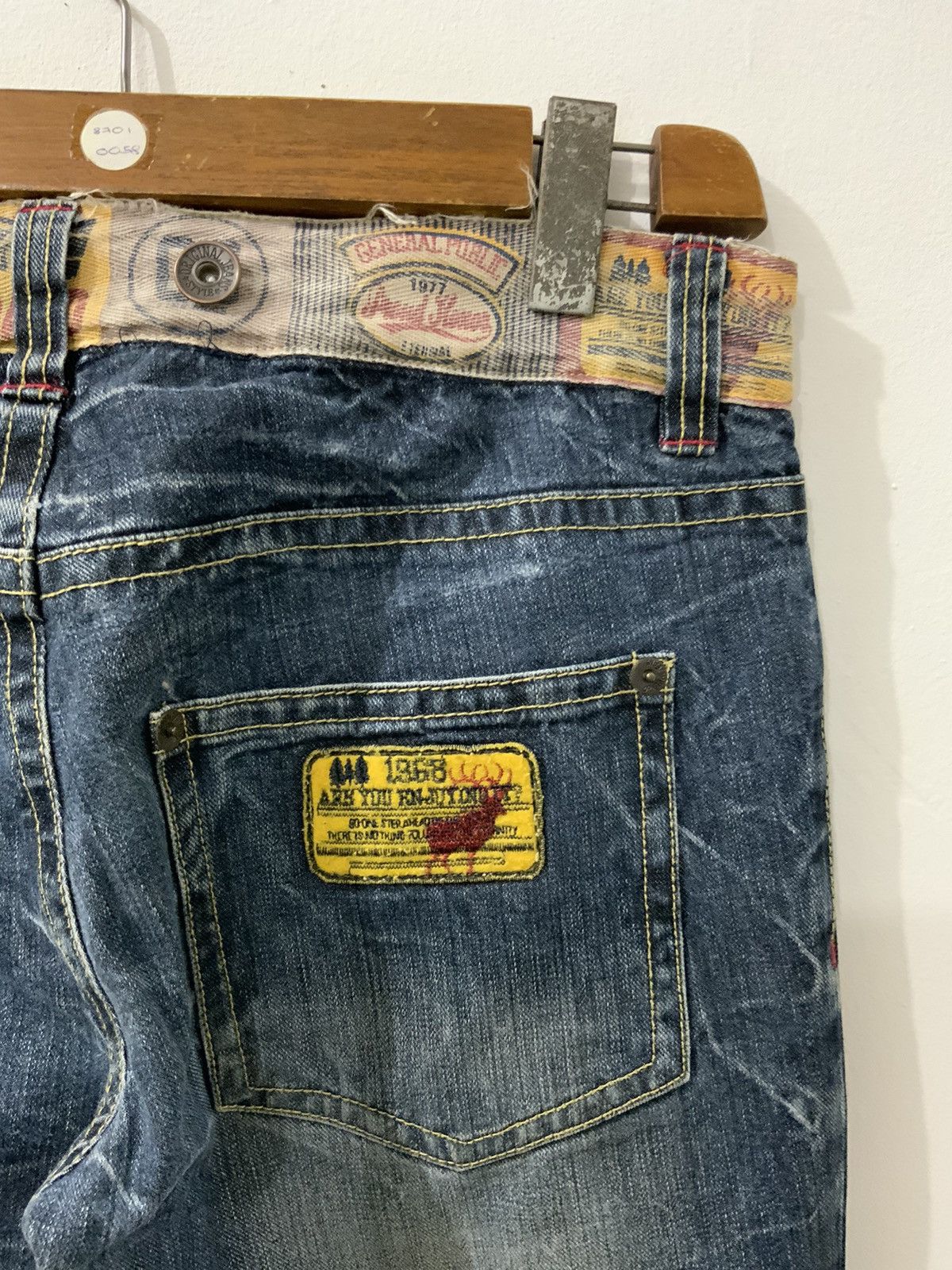 Unsound Rags Luxurious Original Jeans Patches Size US 34 / EU 50 - 15 Thumbnail