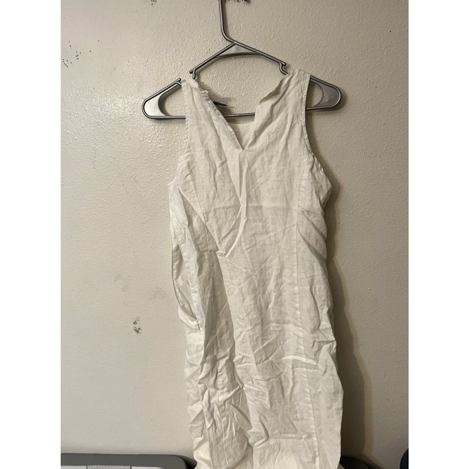 Gap Vintage GAP Linen Dress Size 4 Full Length Easter Spring Summer Tank Size S / US 4 / IT 40 - 2 Thumbnail