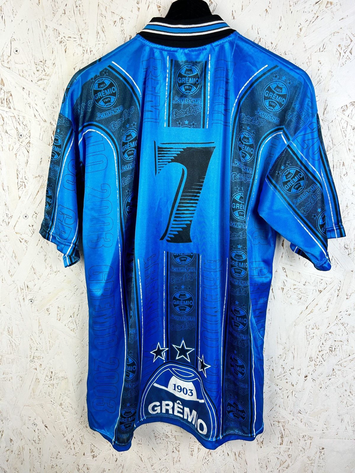 Vintage Vintage Gremio FBPA 2003 Fanwear Special Brazil Jersey Size US L / EU 52-54 / 3 - 7 Thumbnail