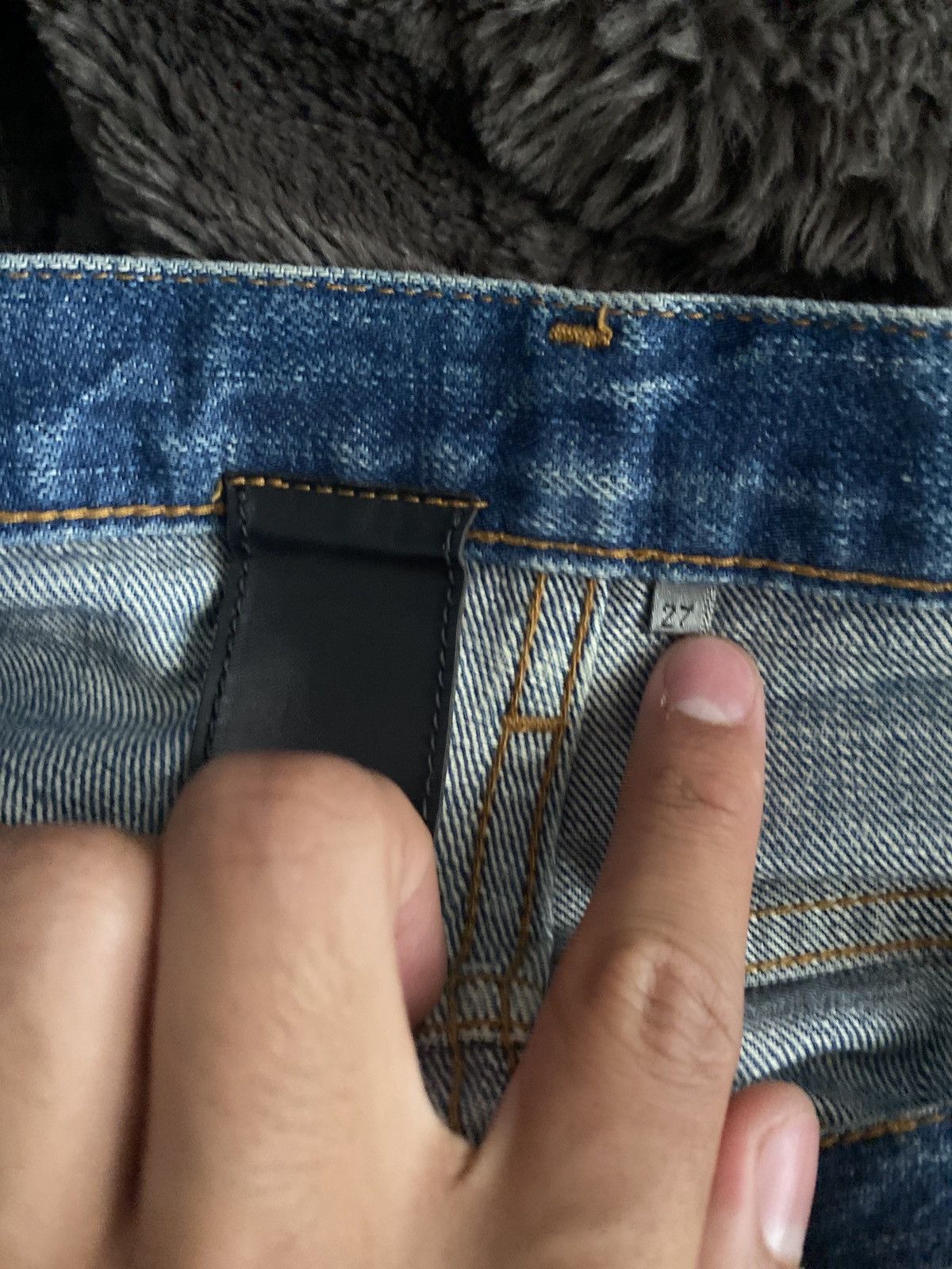 Dior hedi dior AW06 clawmark denim Size US 27 - 7 Thumbnail