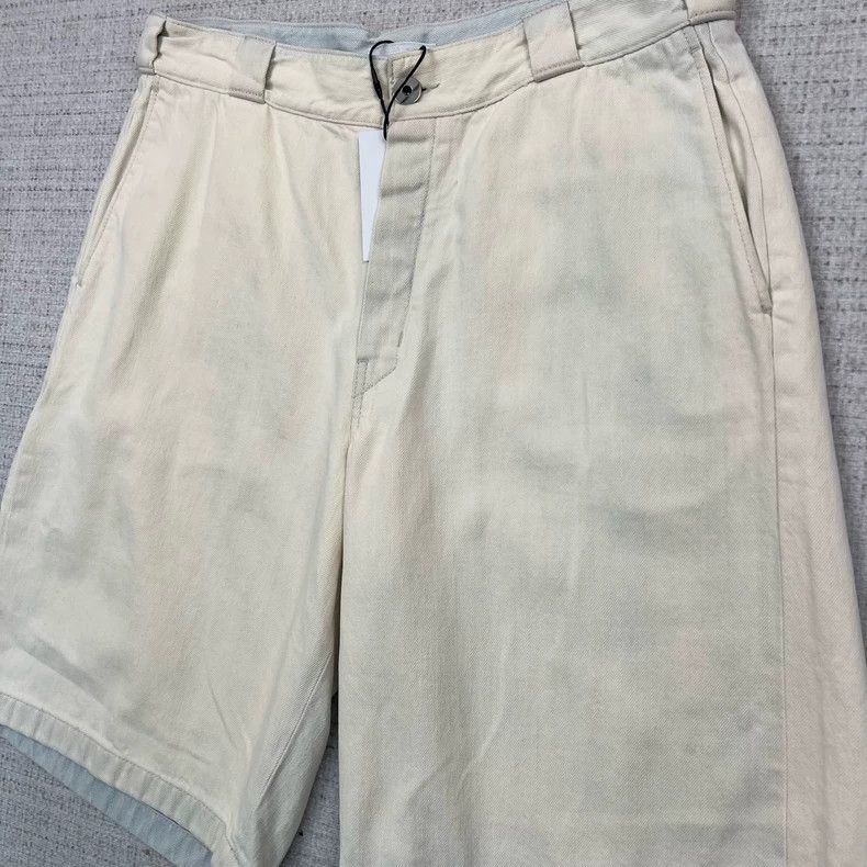 Prada Prada Triangle Logo Washed Denim Shorts Nextarrow-2505 Size US 34 / EU 50 - 3 Thumbnail
