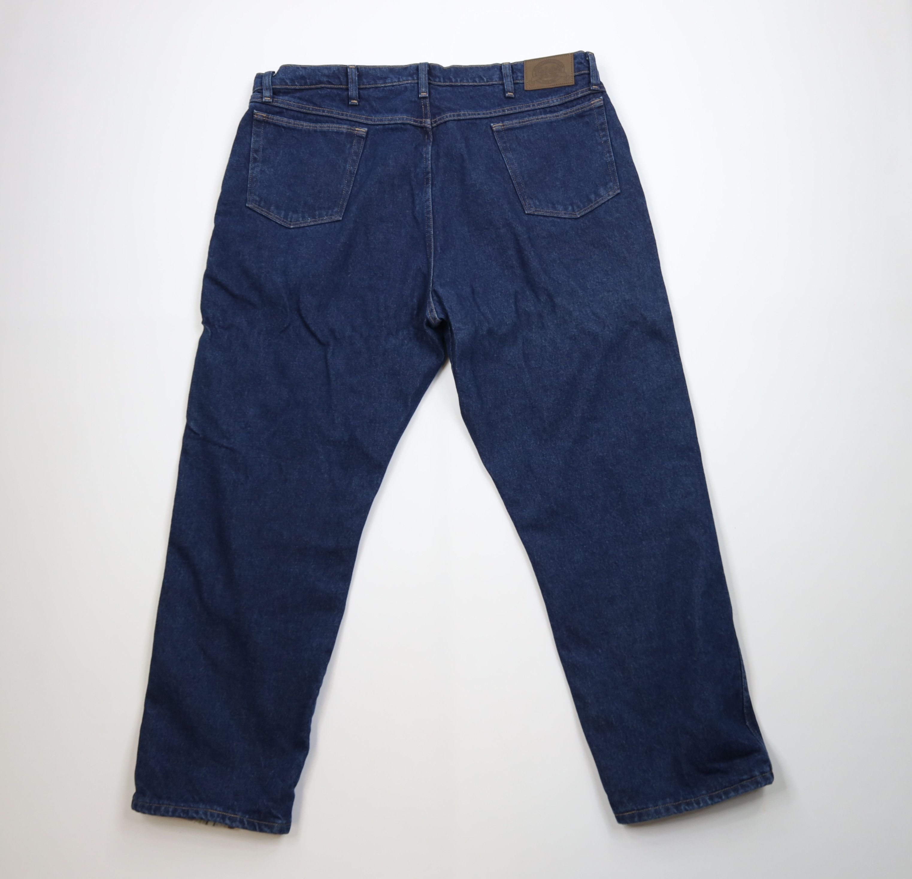 Cabelas Vintage Cabelas Flannel Lined Wide Leg Denim Jeans Blue Size US 42 / EU 58 - 11 Thumbnail