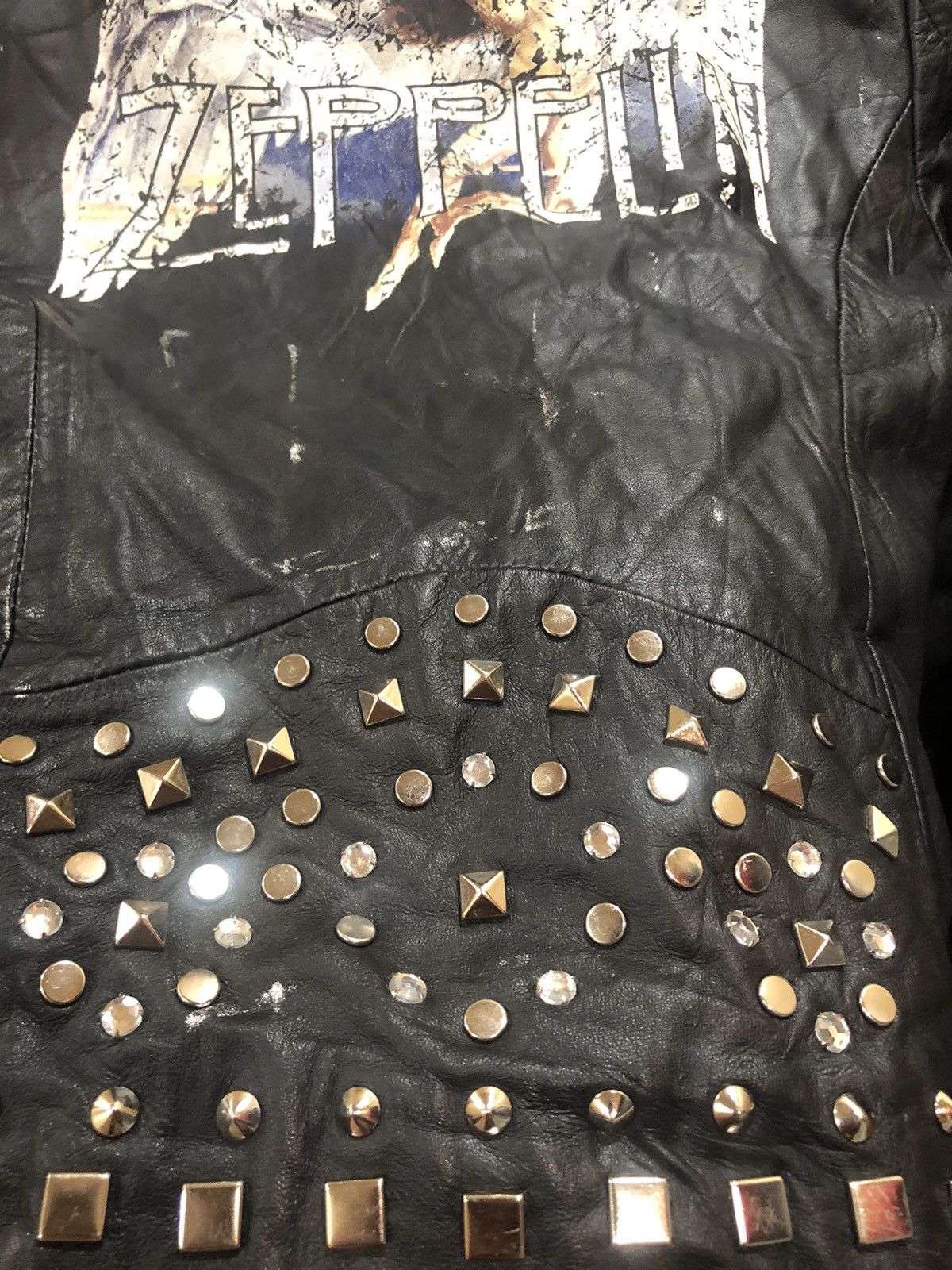 Wilsons Leather Led Zepellin Leather jacket Size S / US 4 / IT 40 - 6 Thumbnail