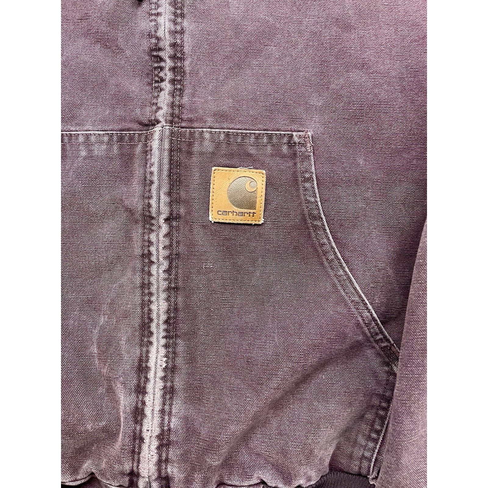 Carhartt VTG 90 Carhartt Active Duck Jacket J130 USA Made Canvas Dust Size US L / EU 52-54 / 3 - 3 Thumbnail