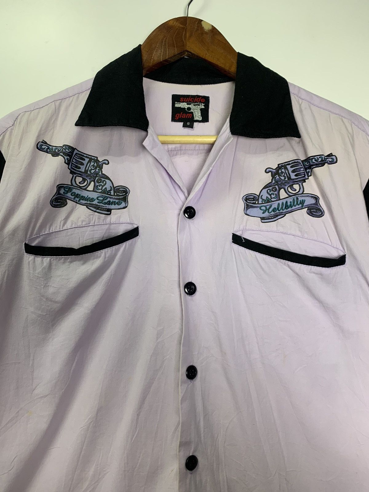 Japanese Brand × Vintage Vintage Suicide Glam button up Size US S / EU 44-46 / 1 - 3 Thumbnail