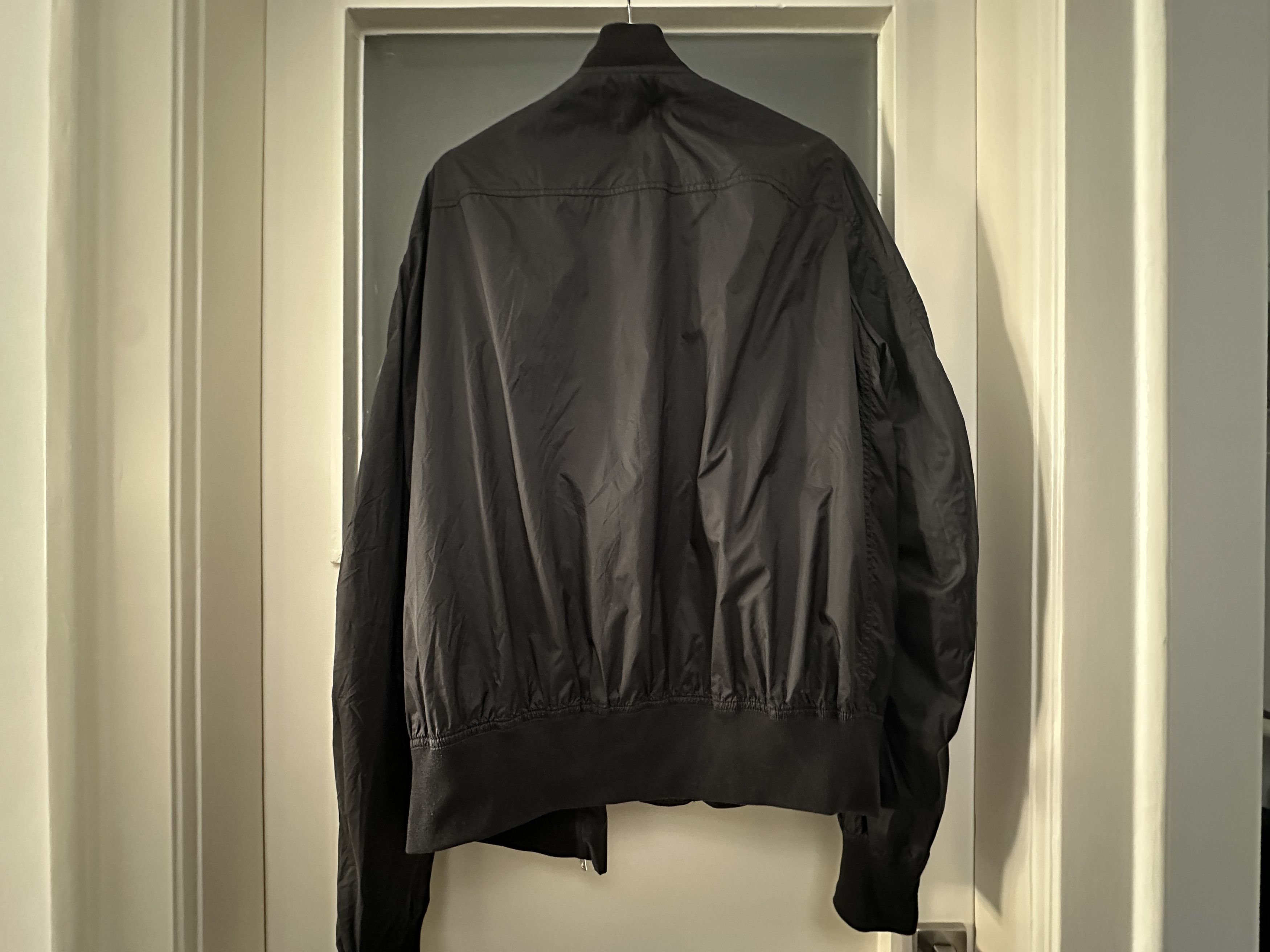 Rick Owens Drkshdw Rick Owens Bomber Jacket in Black Nylon Polyamide size XL Size US XL / EU 56 / 4 - 3 Thumbnail