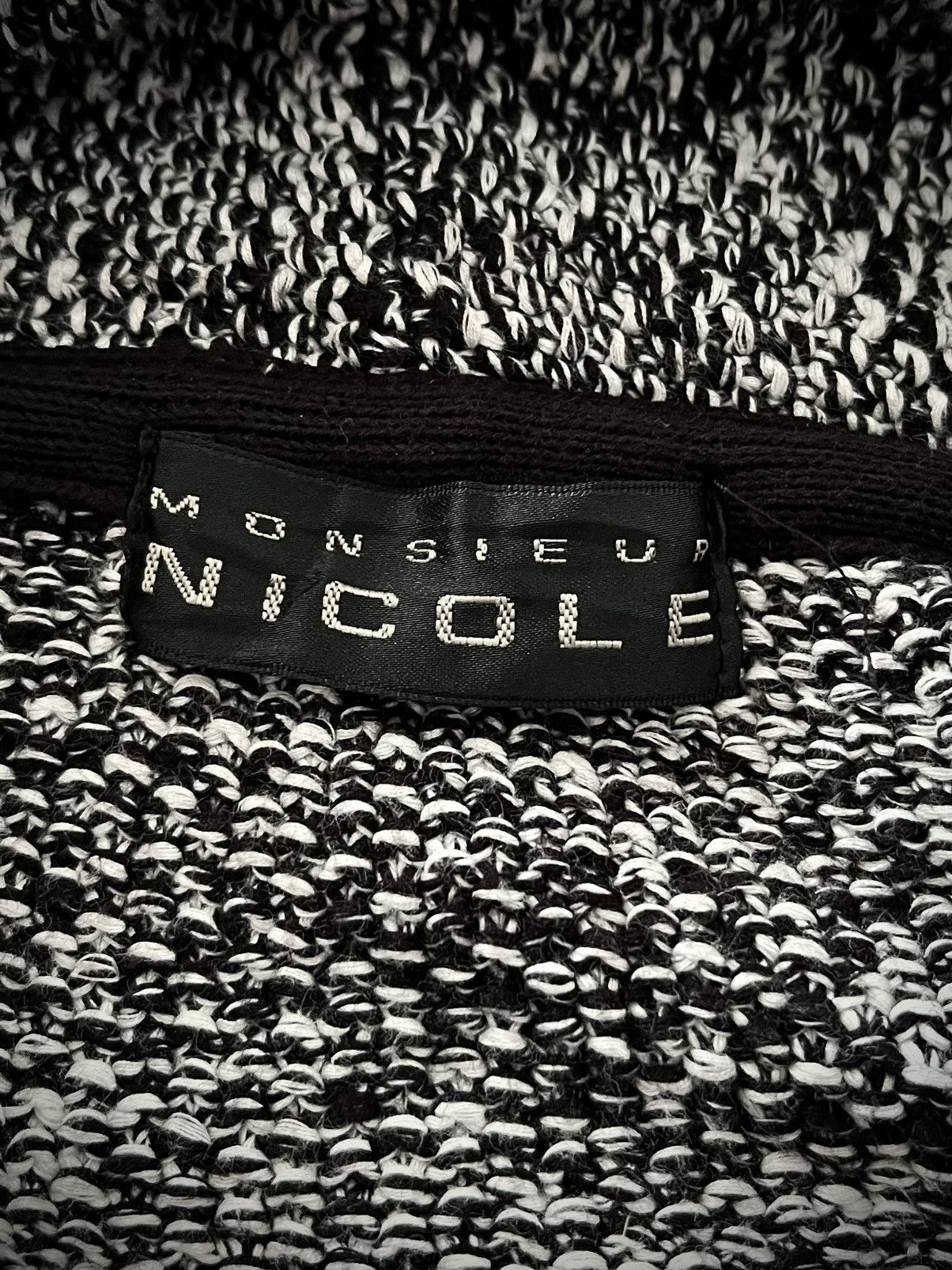 Nicole Club Vintage Monsieur Nicole Club For Men 3D Knitwear Size US L / EU 52-54 / 3 - 6 Thumbnail