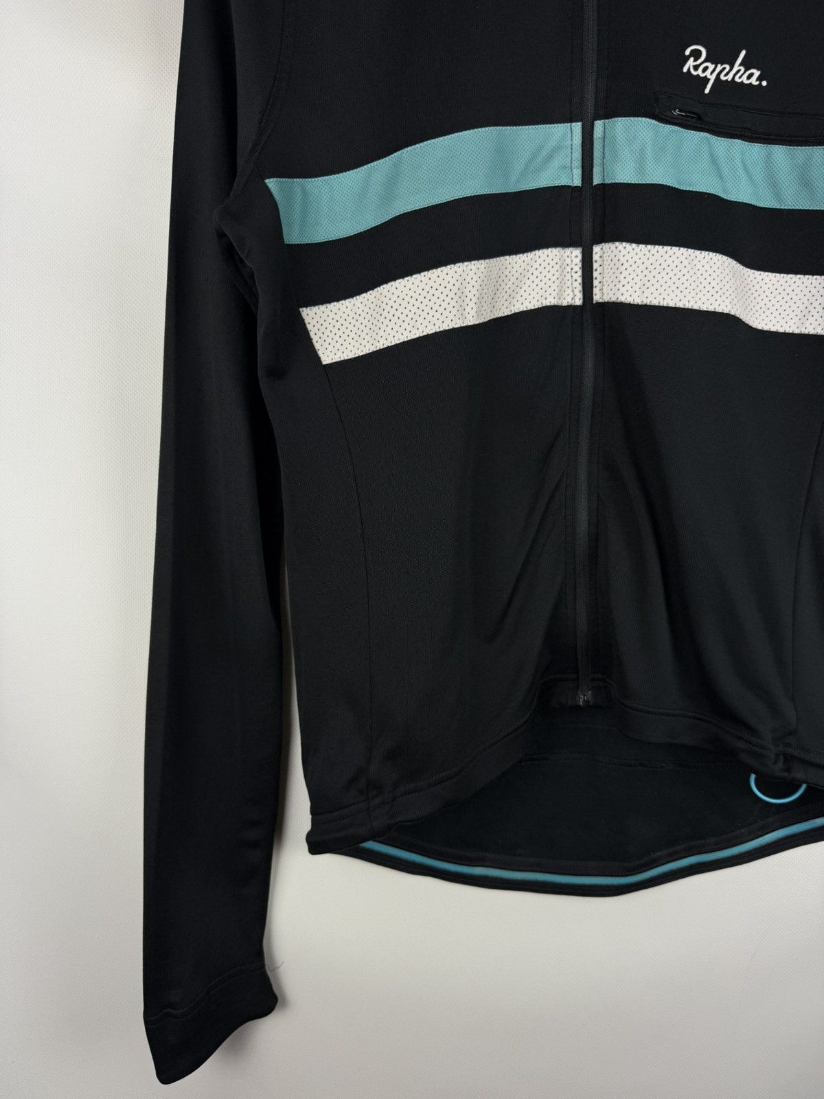 Rapha Rapha Team Sky Men’s Full Zip Cycling Long Sleeve Jersey Size US S / EU 44-46 / 1 - 7 Thumbnail
