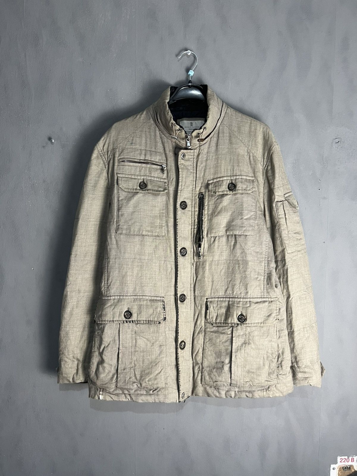 Brunello Cucinelli Brunello Cucinelli Wool Puffer Jacket Winter Size US L / EU 52-54 / 3 - 1 Thumbnail