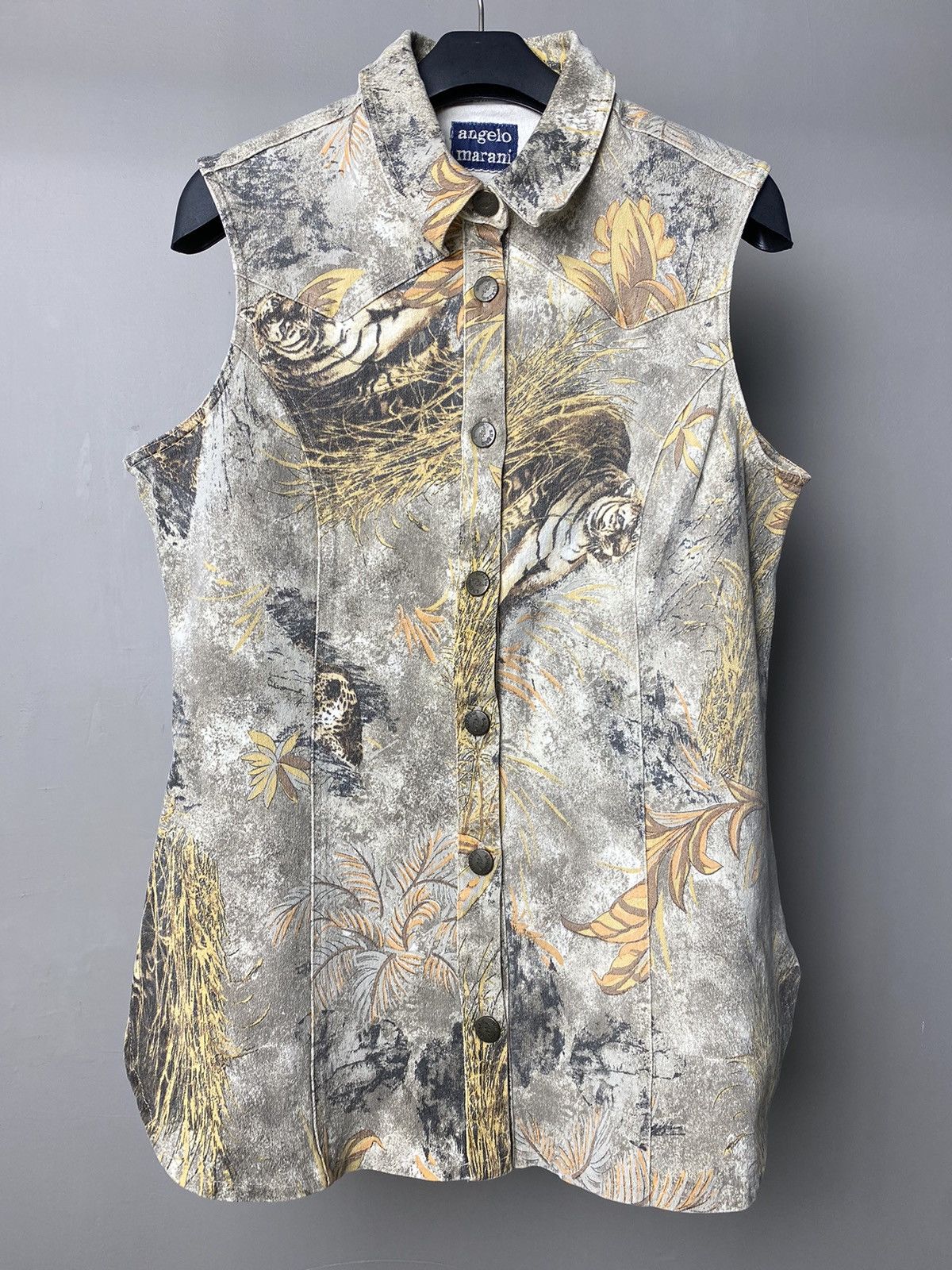Other Angelo Marani Tiger Graphic Printed Vests Size US M / EU 48-50 / 2 - 2 Thumbnail