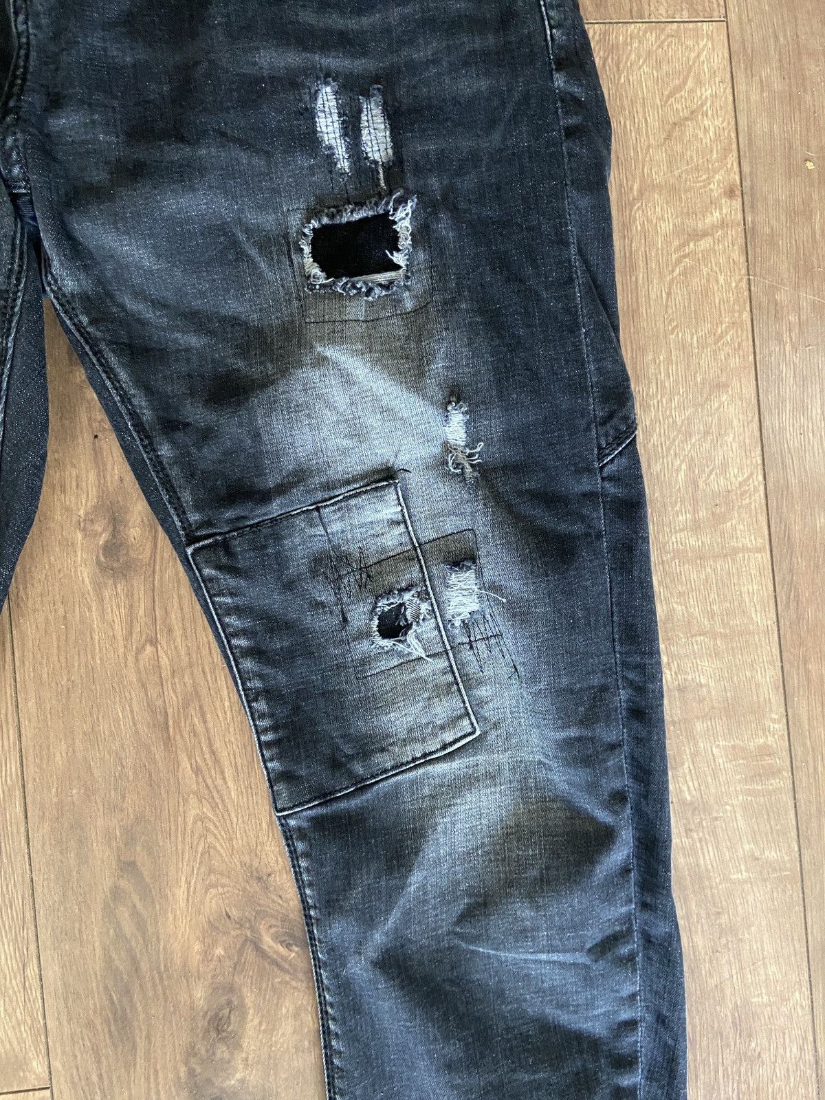 14th Addiction 2000s Japanese J Cut Denim Jeans Kmrii If6was9 LGB style Size US 30 / EU 46 - 5 Thumbnail