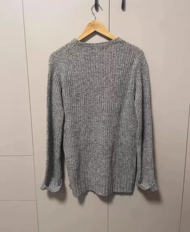 Yohji Yamamoto Yohji Yamamoto size os 02aw wool-silk-blend sweater 2502-N Size US M / EU 48-50 / 2 - 1 Thumbnail