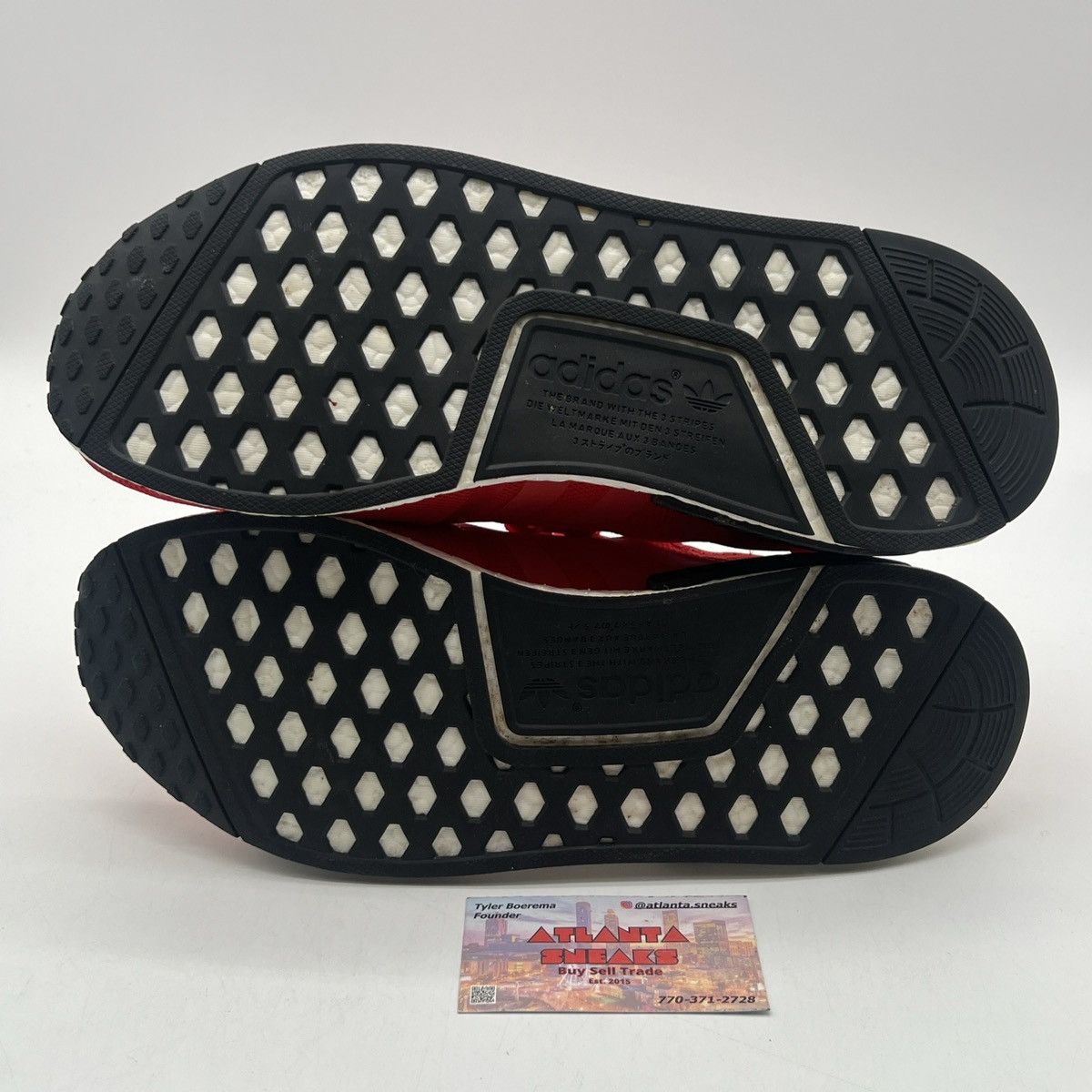 Adidas NMD R1 clear red Size US 12 / EU 45 - 7 Thumbnail