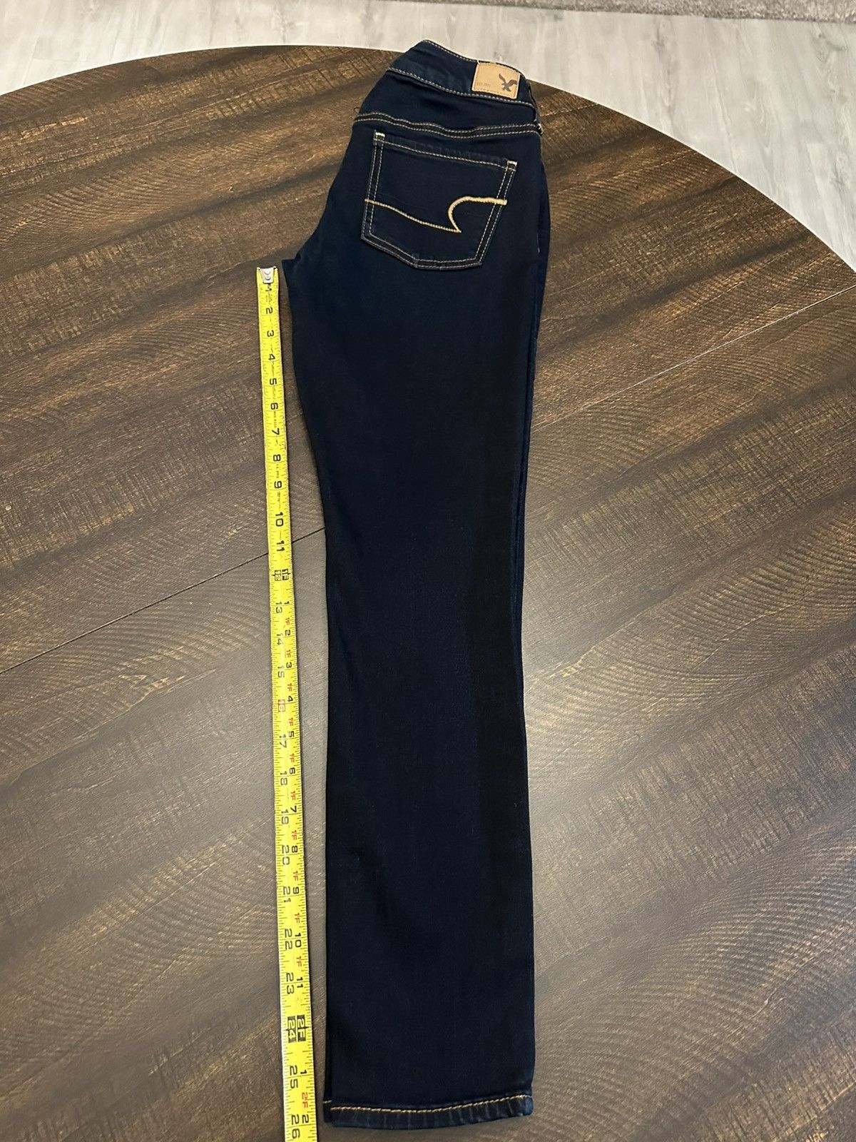 American Eagle Outfitters American Eagle Outfitters Size 4 Short-Super Stretch Jegging Size 27" / US 4 / IT 40 - 5 Thumbnail