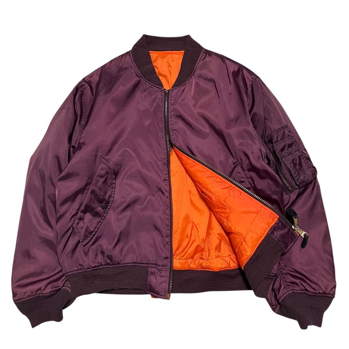 Japanese Brand 🔥 Vintage Landing Gear Turkey Bear Ma-1 Bomber Jacket Size US M / EU 48-50 / 2 - 1 Thumbnail