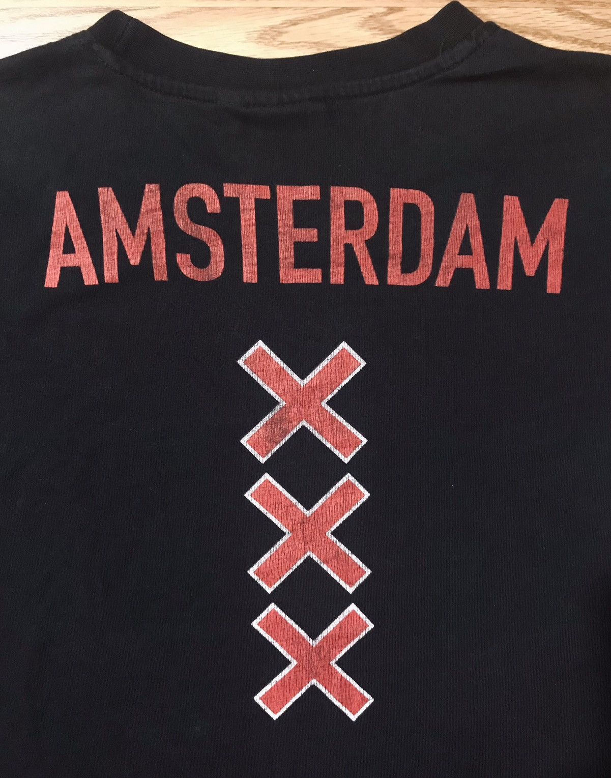 Puma Vintage Puma Amsterdam XXX Logo T-shirt Mens M Black Size US M / EU 48-50 / 2 - 9 Thumbnail