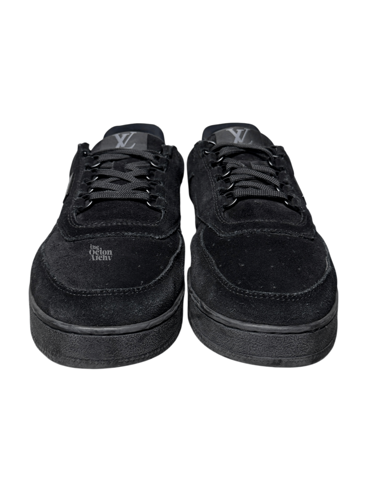 Louis Vuitton Louis Vuitton LV Employee Trainer Uniform - Black Suede Used Size US 9.5 / EU 42-43 - 3 Thumbnail