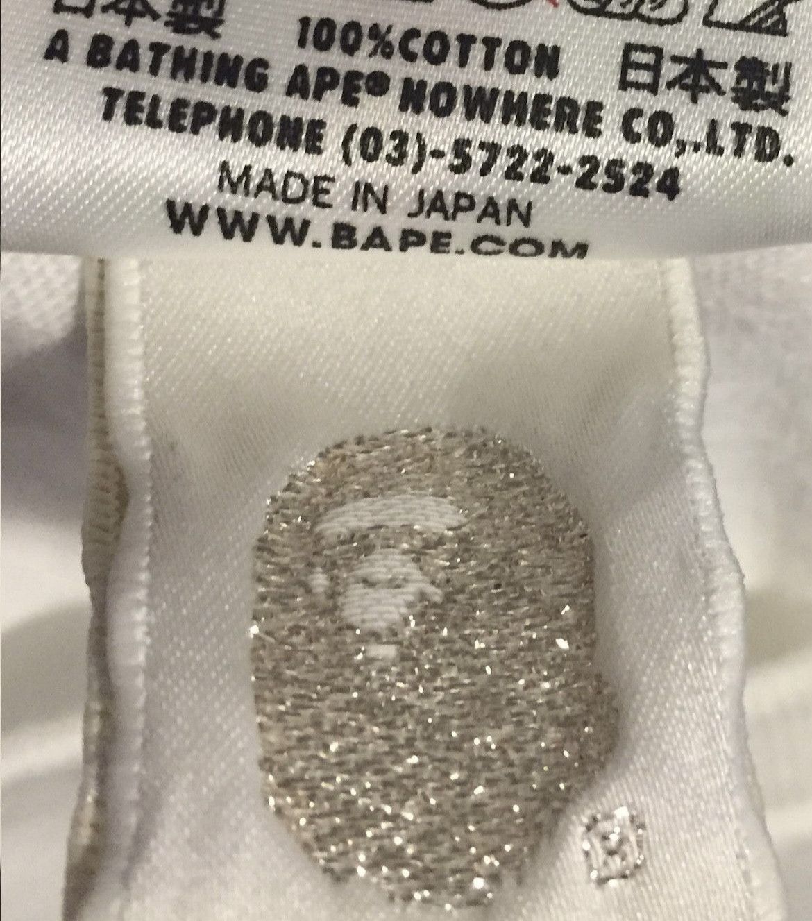 Bape Bape tee shirt Size XS / US 0-2 / IT 36-38 - 5 Thumbnail