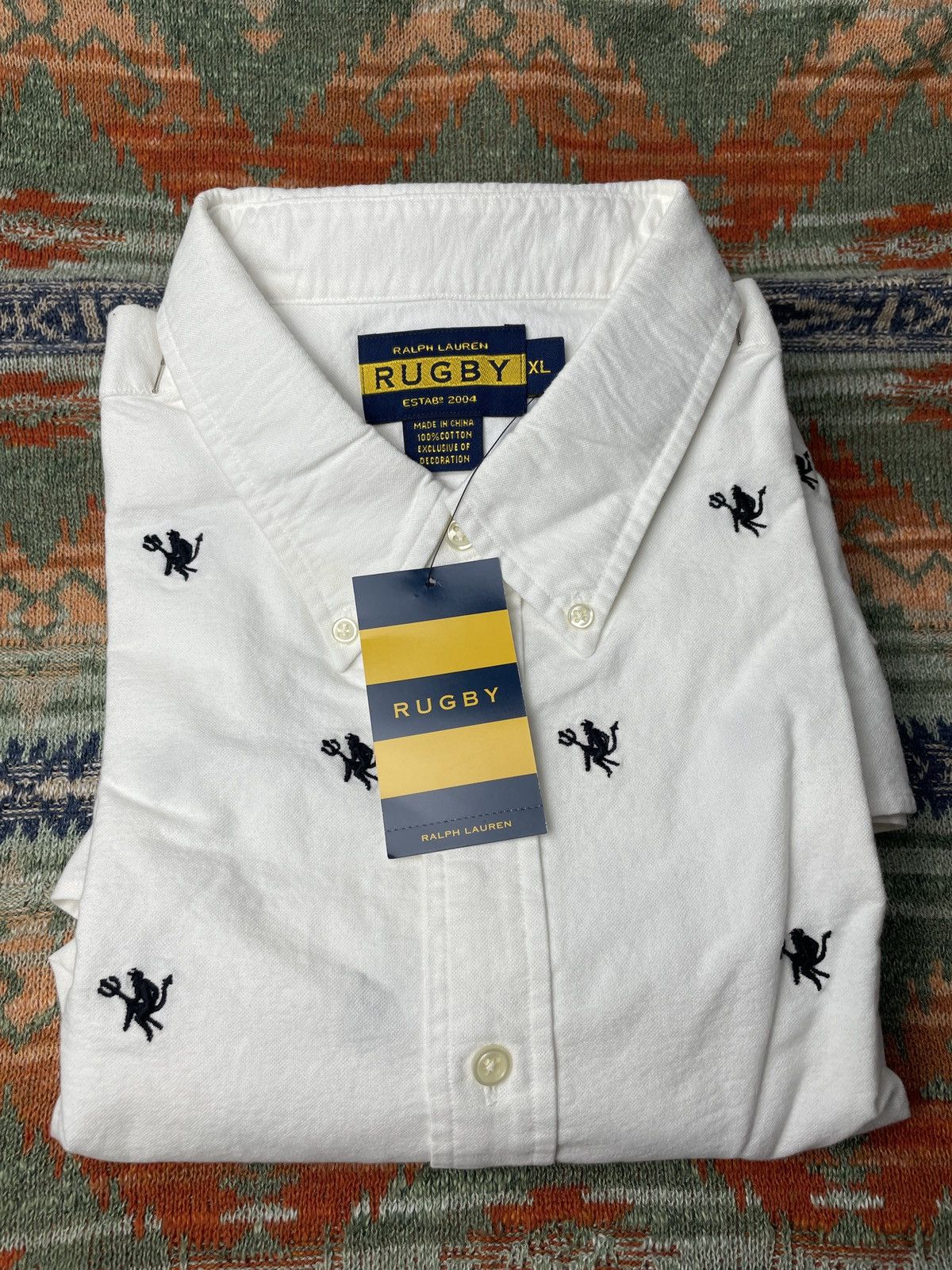 Rugby Ralph Lauren Rugby Ralph Lauren Long Sleeve Shirt Size 42L - 1 Thumbnail