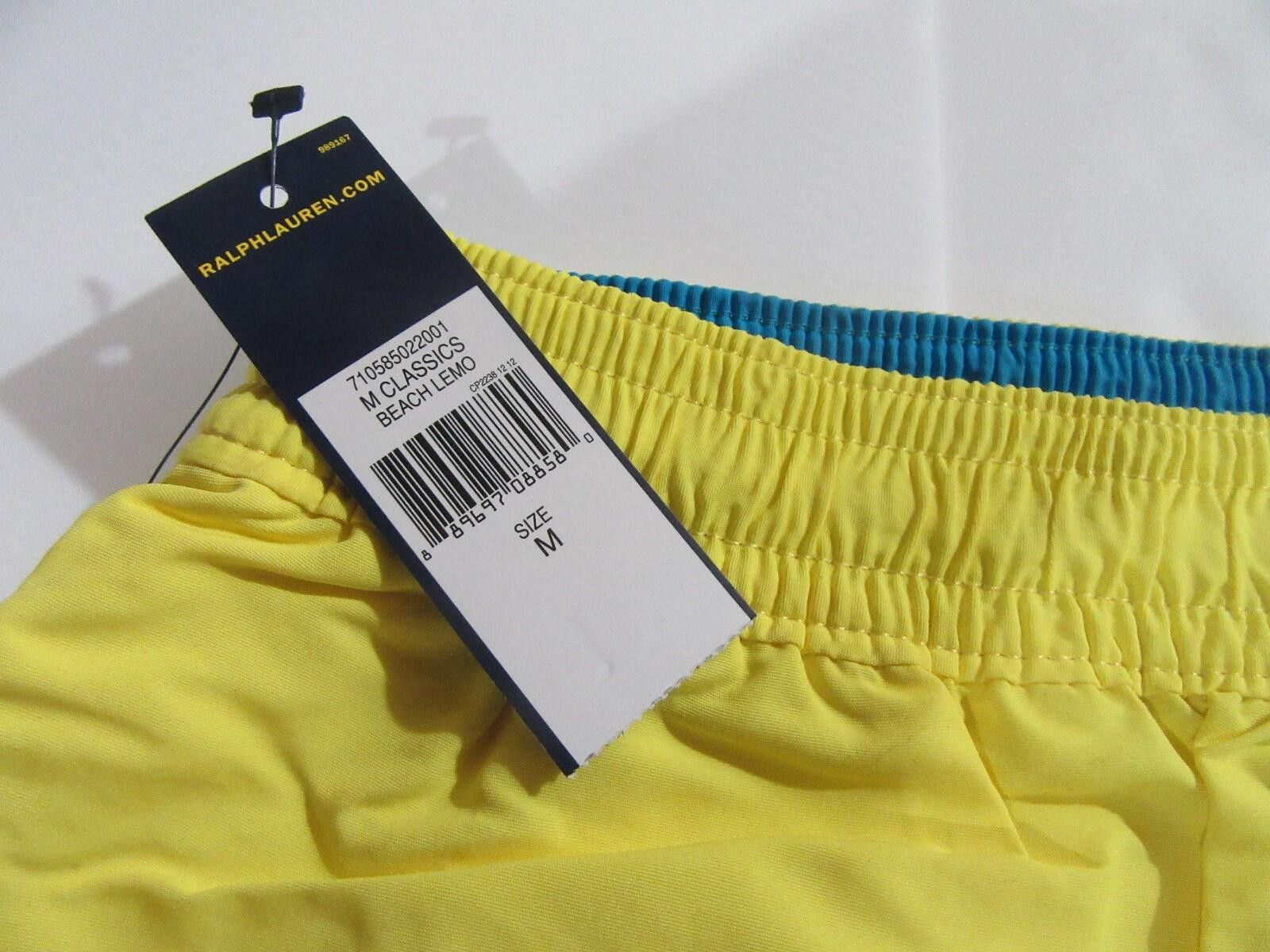Polo Ralph Lauren Polo Ralph Lauren Mens Swim Trunks Beach Size M NWT Size US 32 / EU 48 - 5 Thumbnail