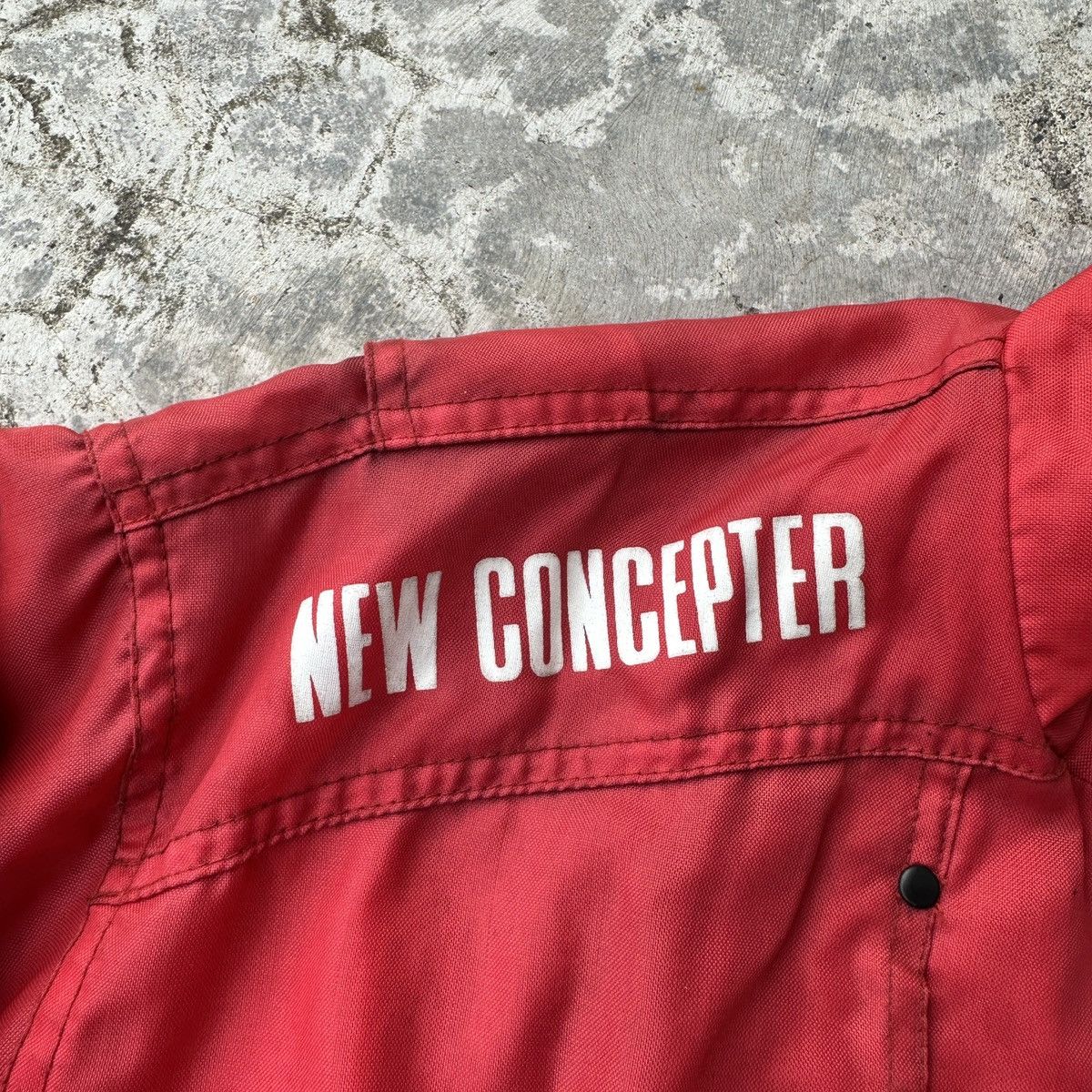 Japanese Brand 90s Kadoya Akira New Concepter Biker Racing racer jkt MA-1 Size US M / EU 48-50 / 2 - 12 Thumbnail
