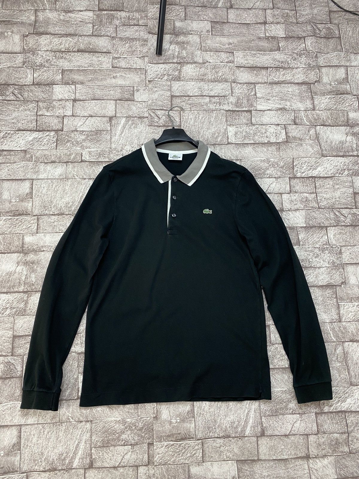 Lacoste Vintage Lacoste Small Logo Shirt Y2K Style Size US M / EU 48-50 / 2 - 2 Thumbnail