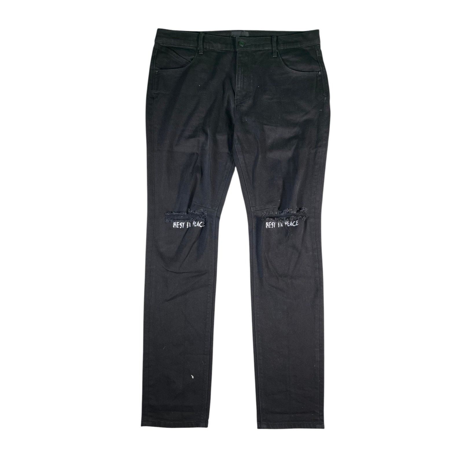 Rta RTA RIP Black Jeans Size US 36 / EU 52 - 1 Thumbnail