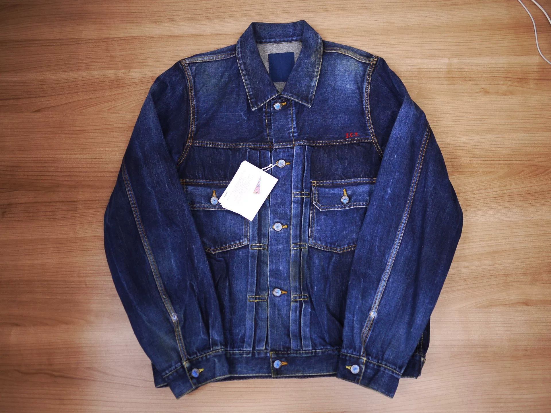 Visvim VISVIM GREASE MONKEY COAT DRY DENIM | Grailed