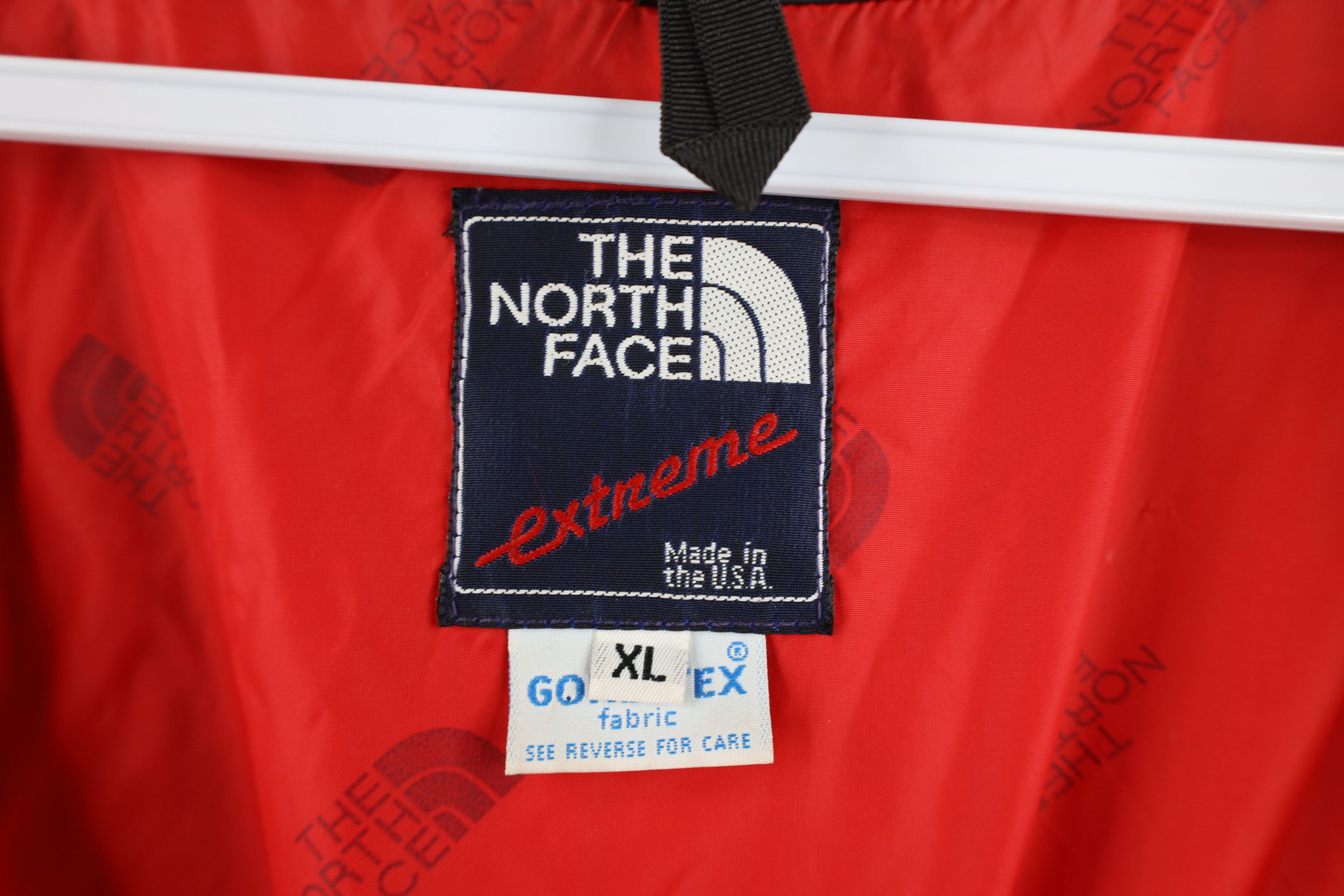 The North Face × Vintage Vintage 80s 90s The North Face Waterproof Hooded Jacket USA Size US XL / EU 56 / 4 - 11 Thumbnail