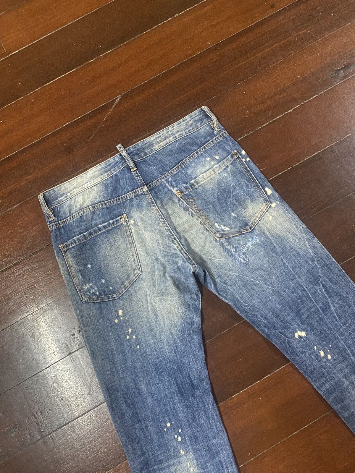 Dsquared2 Rare DSquared2 Jeans distressed splatted Size US 34 / EU 50 - 16 Thumbnail