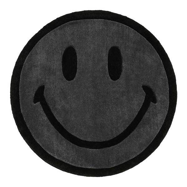 image of Market Monochrome Rug 4Ft in Black, Men's