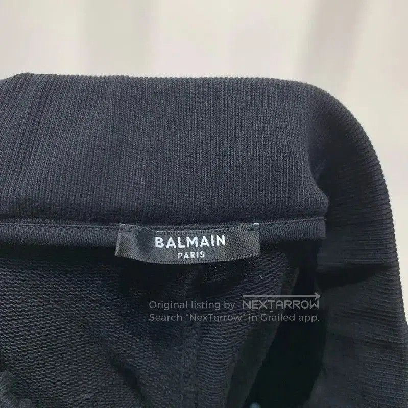Balmain Balmain Black Cotton Men's Casual Pants . Size US 32 / EU 48 - 2 Thumbnail
