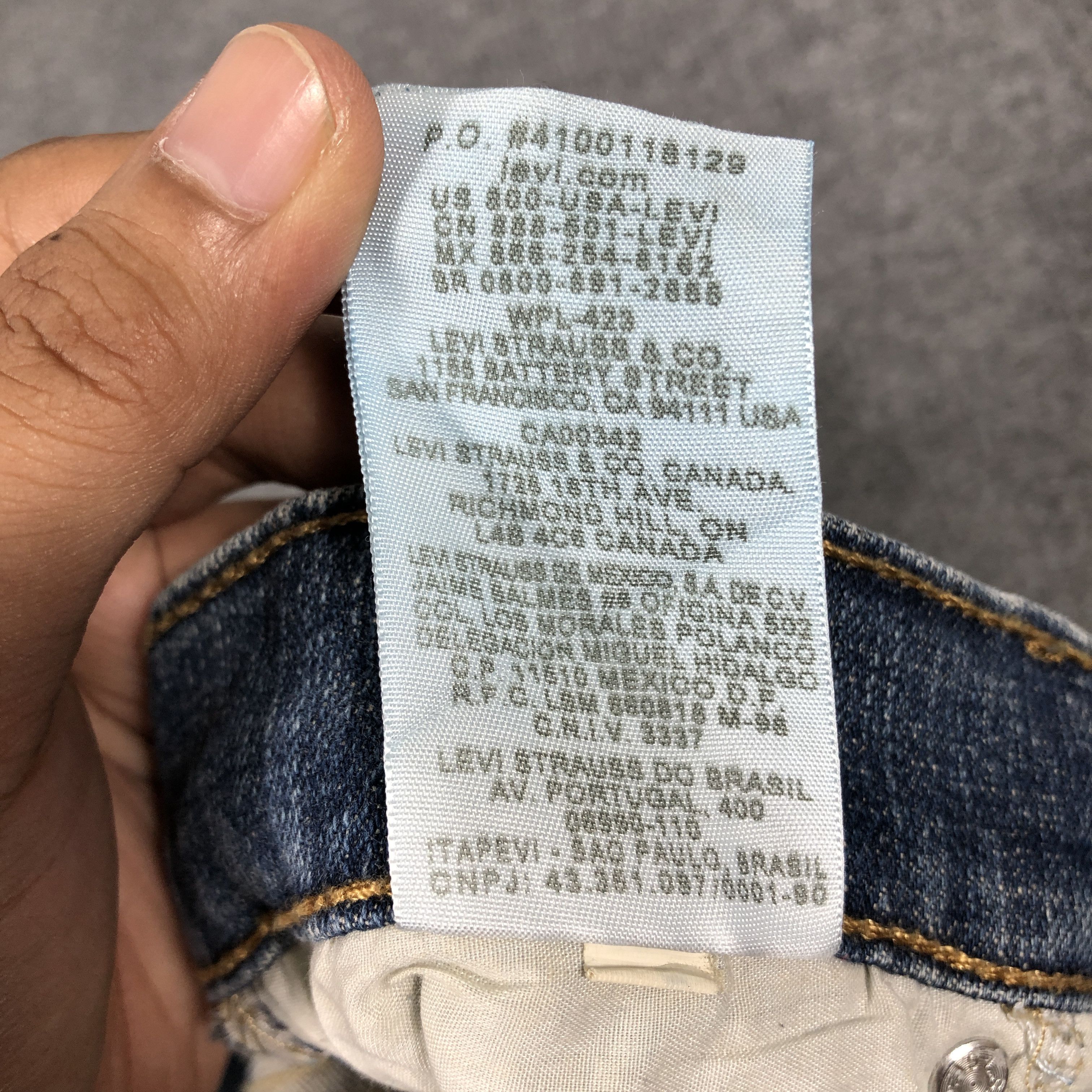 Levi's × Vintage Womens Vintage Levis 529 Jeans Curvy L863W Size 32" / US 10 / IT 46 - 12 Thumbnail