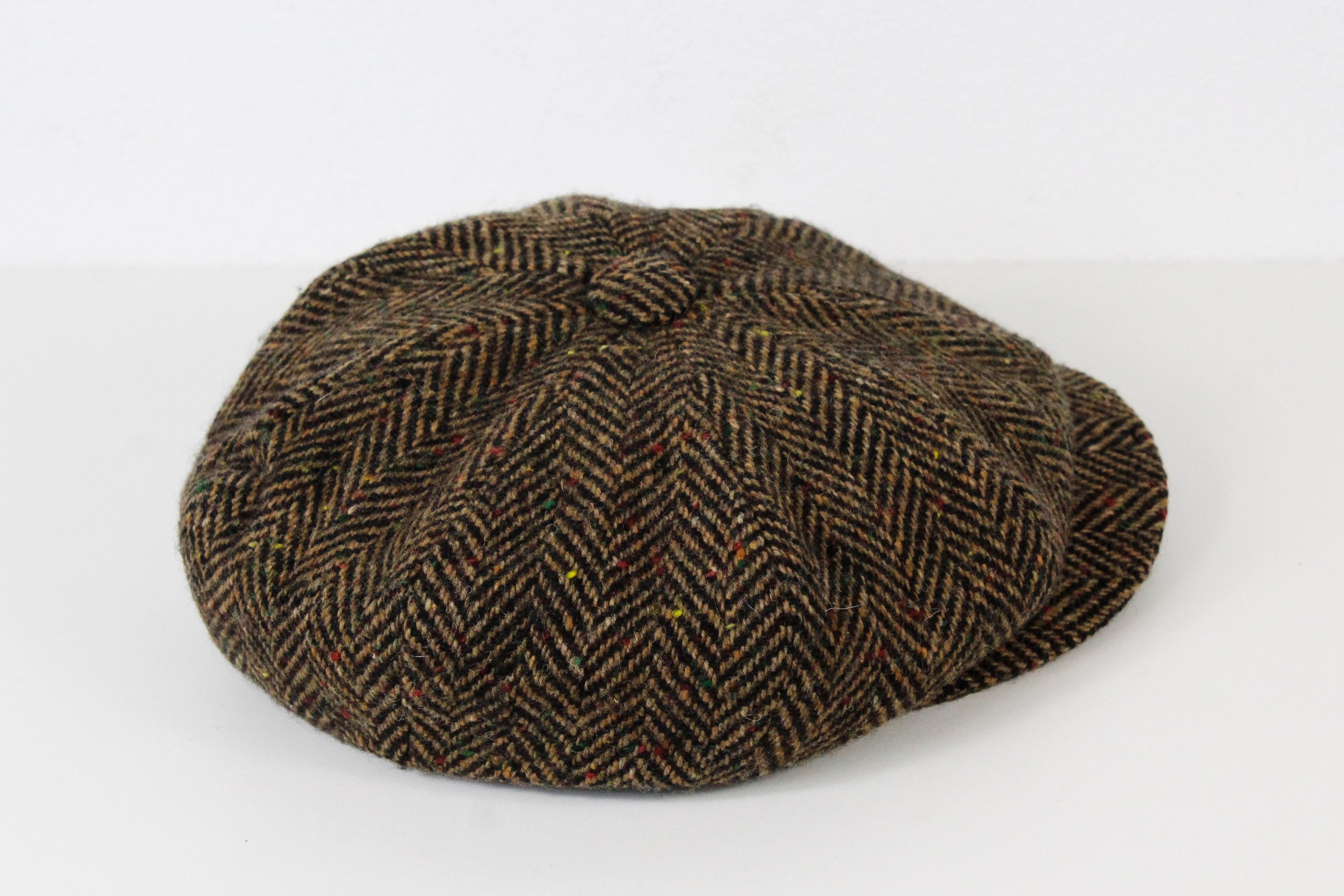 Bates Hats Bates Gentleman's Hatter Herringbone Donegal Tweed Hat Size ONE SIZE - 3 Thumbnail