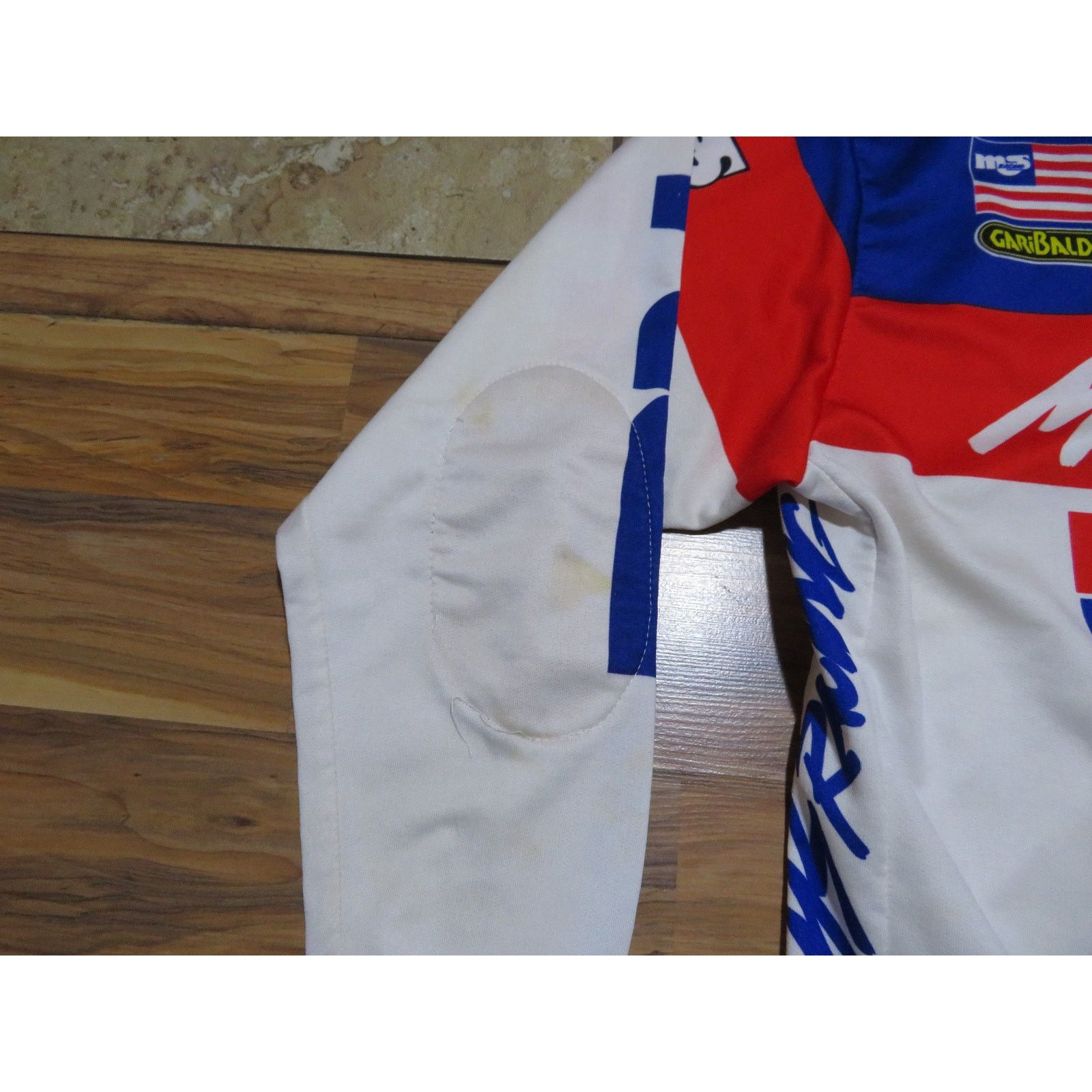 Honda Vintage Honda Racing HRC Motocross Jersey Shirt White Sz M-L Size US L / EU 52-54 / 3 - 3 Thumbnail