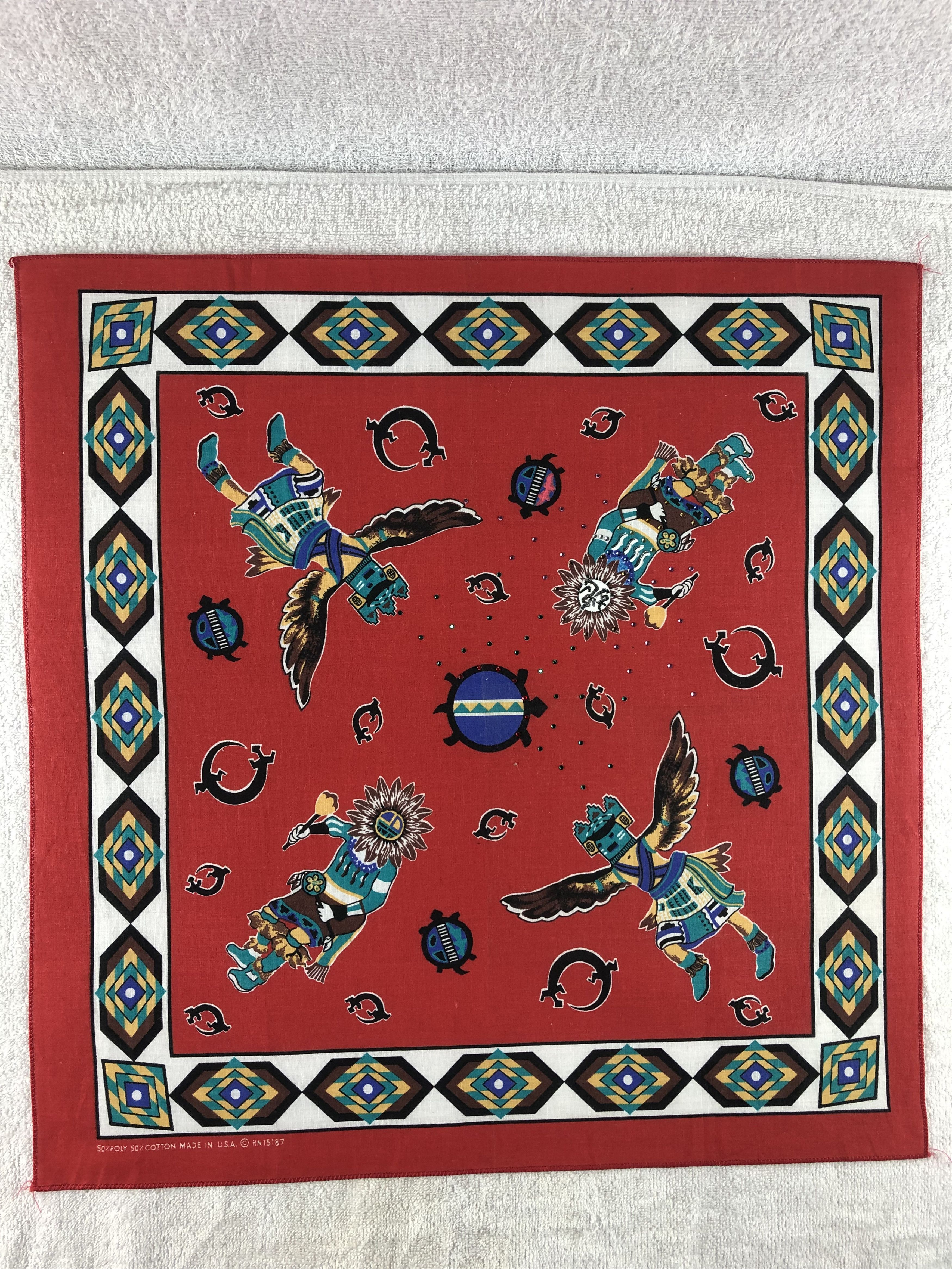Vintage Paislee USA Handkerchief / Bandana / Neckerchief Size ONE SIZE - 3 Thumbnail