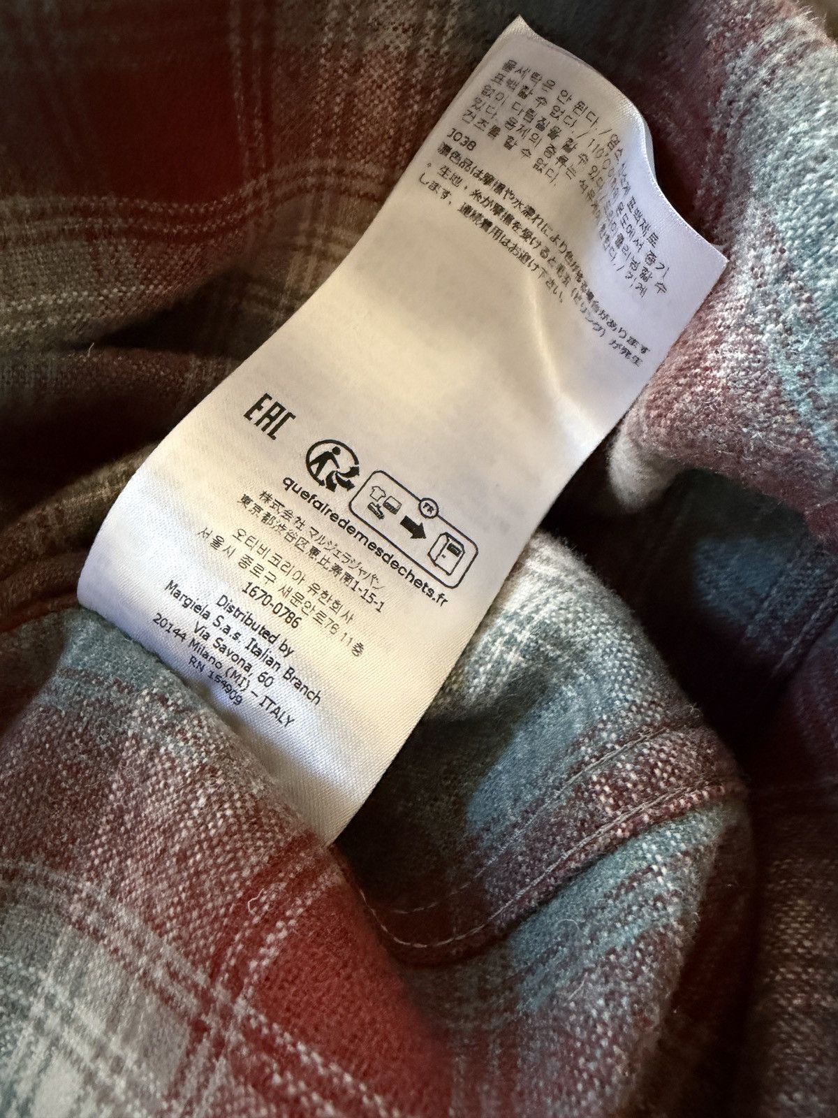 Maison Margiela × Pendleton Oversized Pendleton Shirt Size US L / EU 52-54 / 3 - 10 Thumbnail