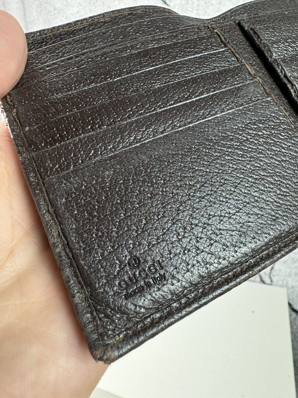Gucci Gucci leather wallet logo Size ONE SIZE - 5 Thumbnail