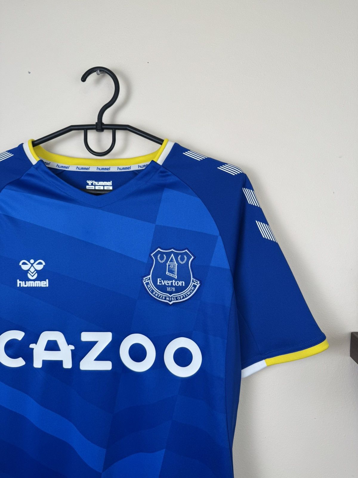 Hummel Hummel Everton FC 2021-22 Official Home Soccer Jersey S Size US S / EU 44-46 / 1 - 9 Thumbnail