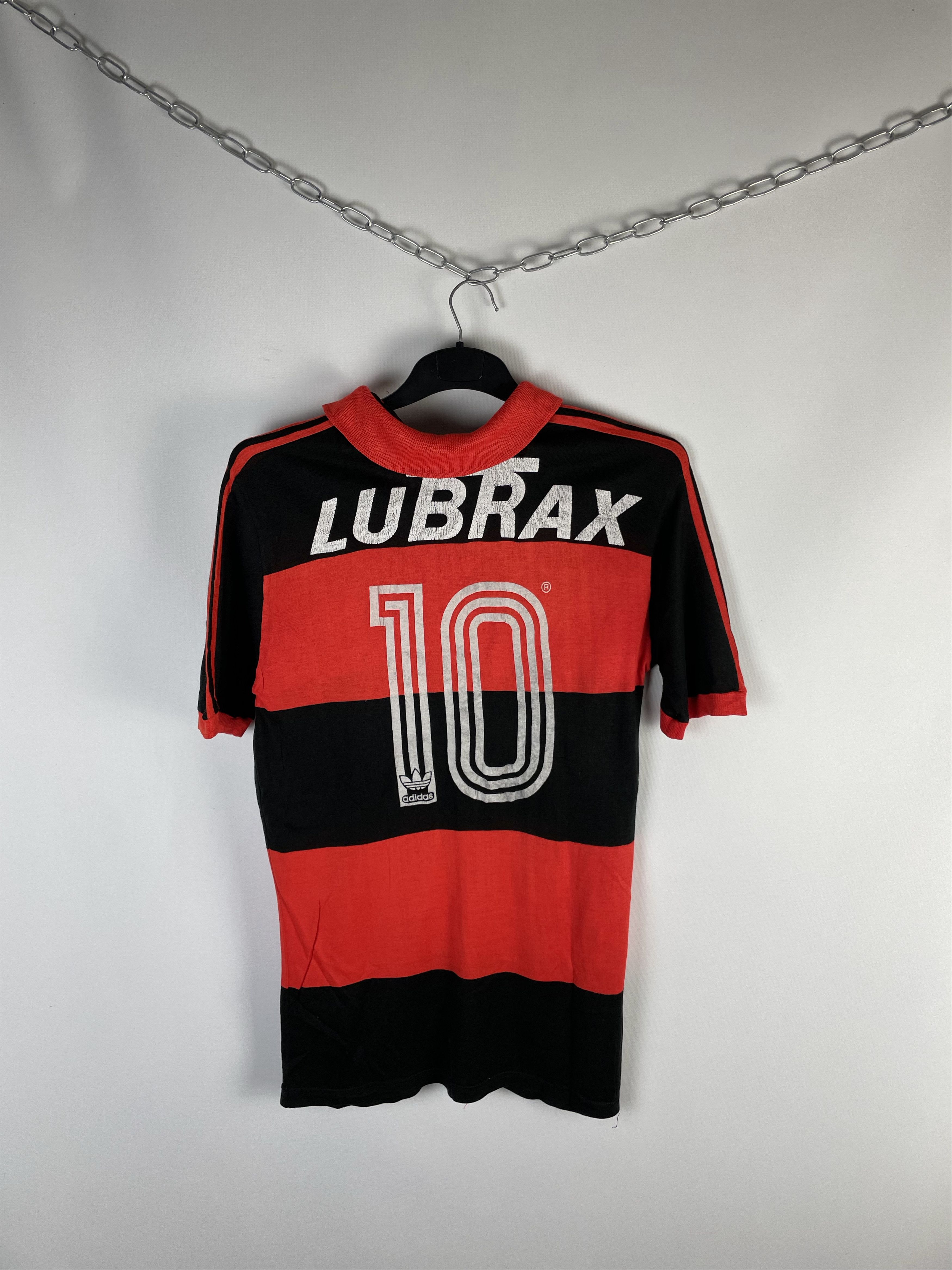 Adidas Vintage Adidas CR Flamengo 1985-1987 Size US L / EU 52-54 / 3 - 12 Thumbnail