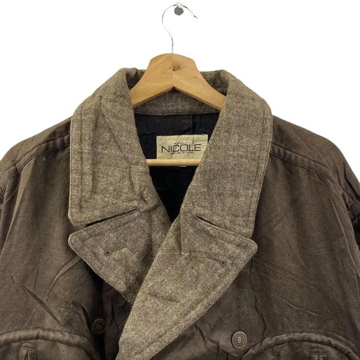 Vintage Vtg 80’ MONSIEUR NICOLE Design By KOBA Heavy Coat Size M / US 6-8 / IT 42-44 - 2 Thumbnail