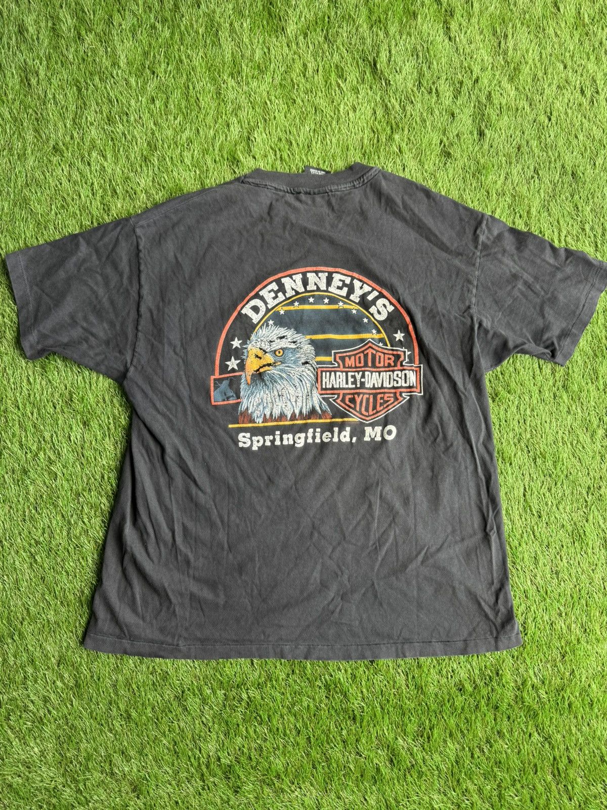 Harley Davidson Harley Davidson Eagle Pocket Single Stitch Size US XL / EU 56 / 4 - 6 Thumbnail